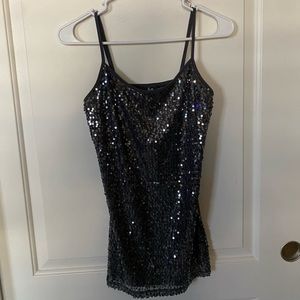 BRAND NEW Weavers Grey Sparkly Cami Tank Top